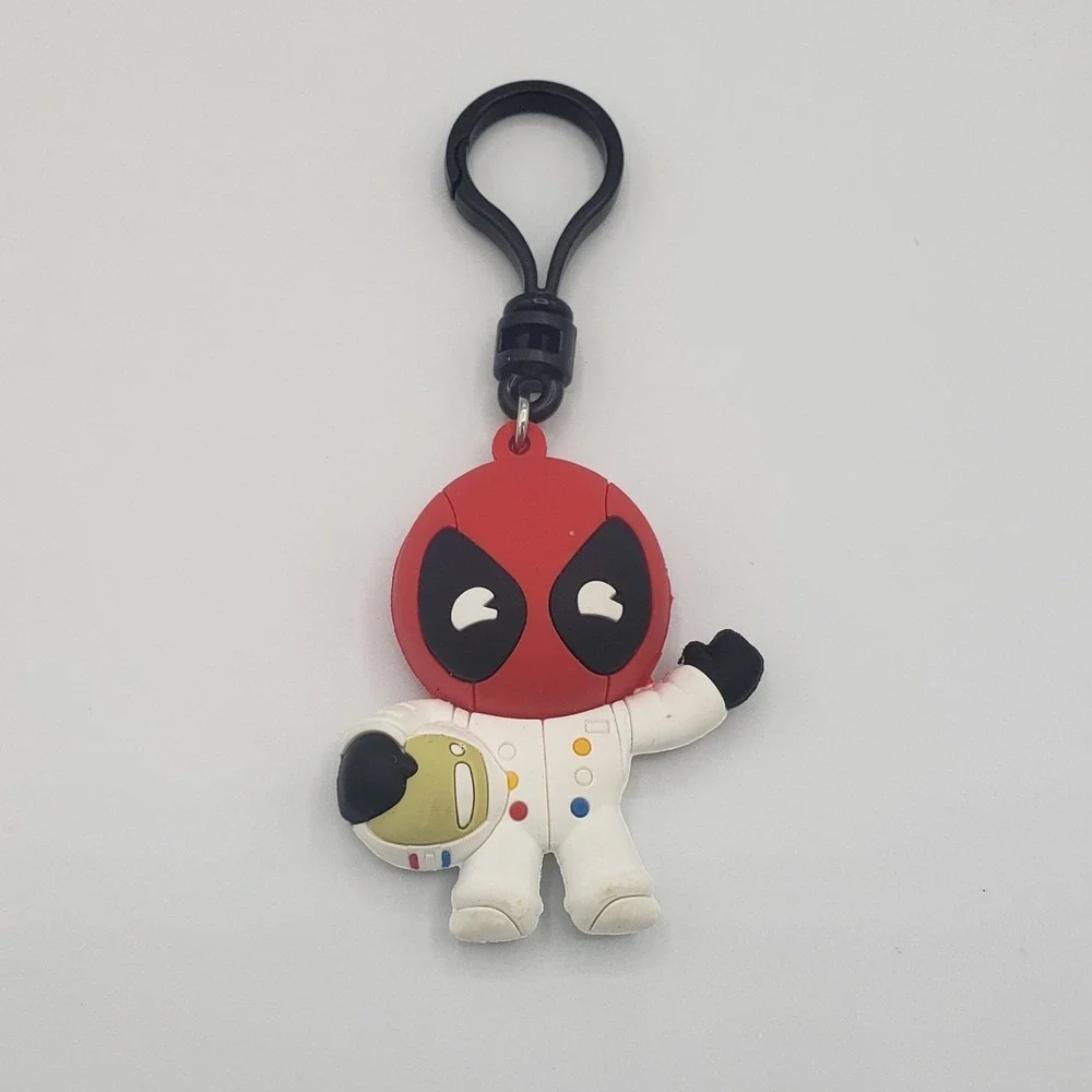 Deadpool Astronaut Clip * Blind Bag Series 6 Marvel Key Chain Monogram